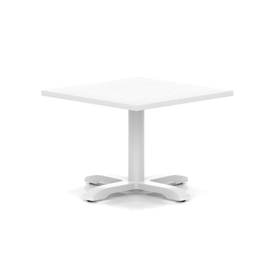 Italia Square Coffee Table With Cross Base