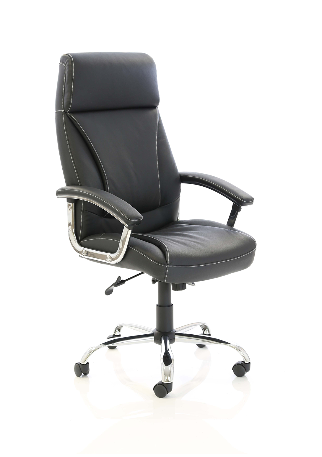 Penza High Back Executive Leather Office Chair with Arms Dynamic