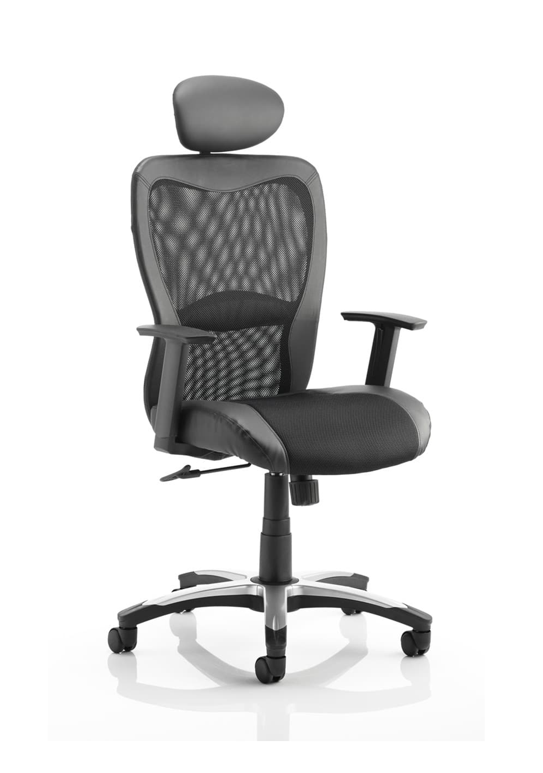 Vector high back mesh ergonomic chair with adjustable arms deals