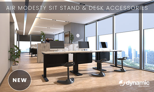 Air Sit-Stand Height Adjustable Desks | New Accessories