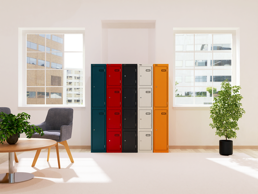 QUBE STEEL STORAGE - NOW IN 25 BOLD NEW COLOURS!