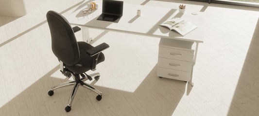 Impulse Contract Desks With Cantilever Legs