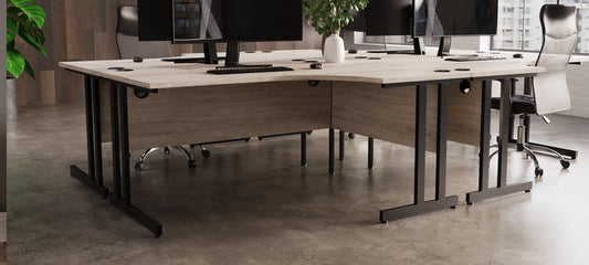Impulse Contract Desks With Cantilever Legs