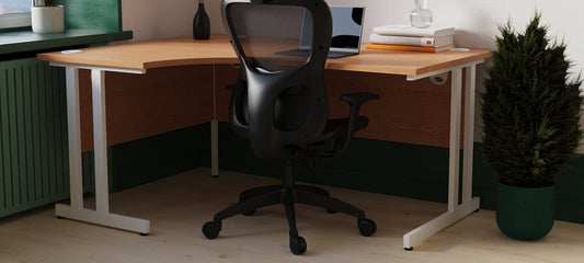 Impulse Contract Desks With Cantilever Legs