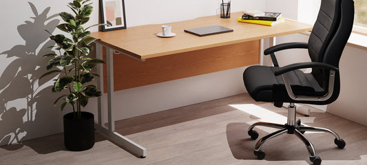 Impulse Contract Desks With Cantilever Legs