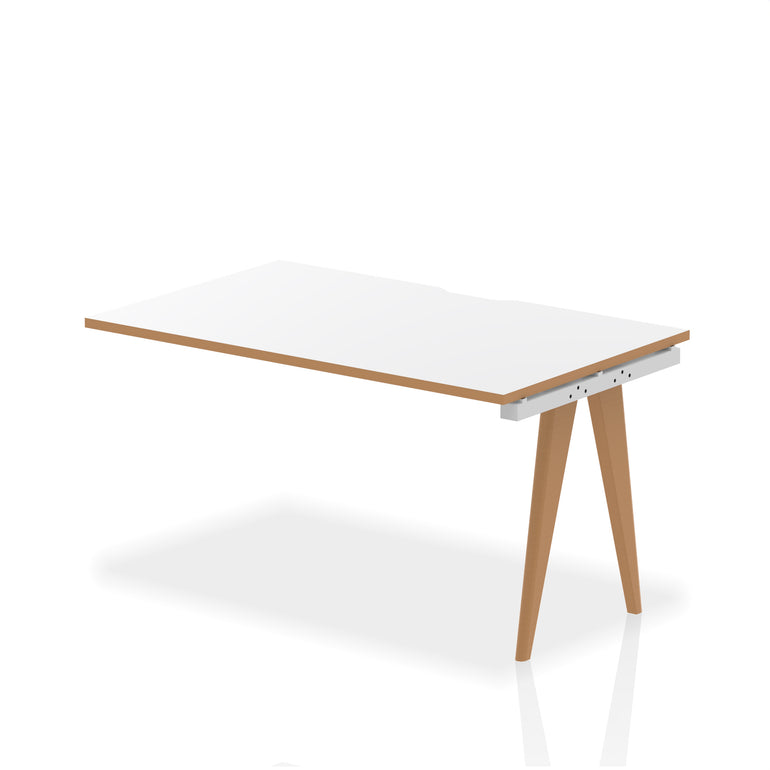 Oslo Single Row Bench Desk Extension Kit