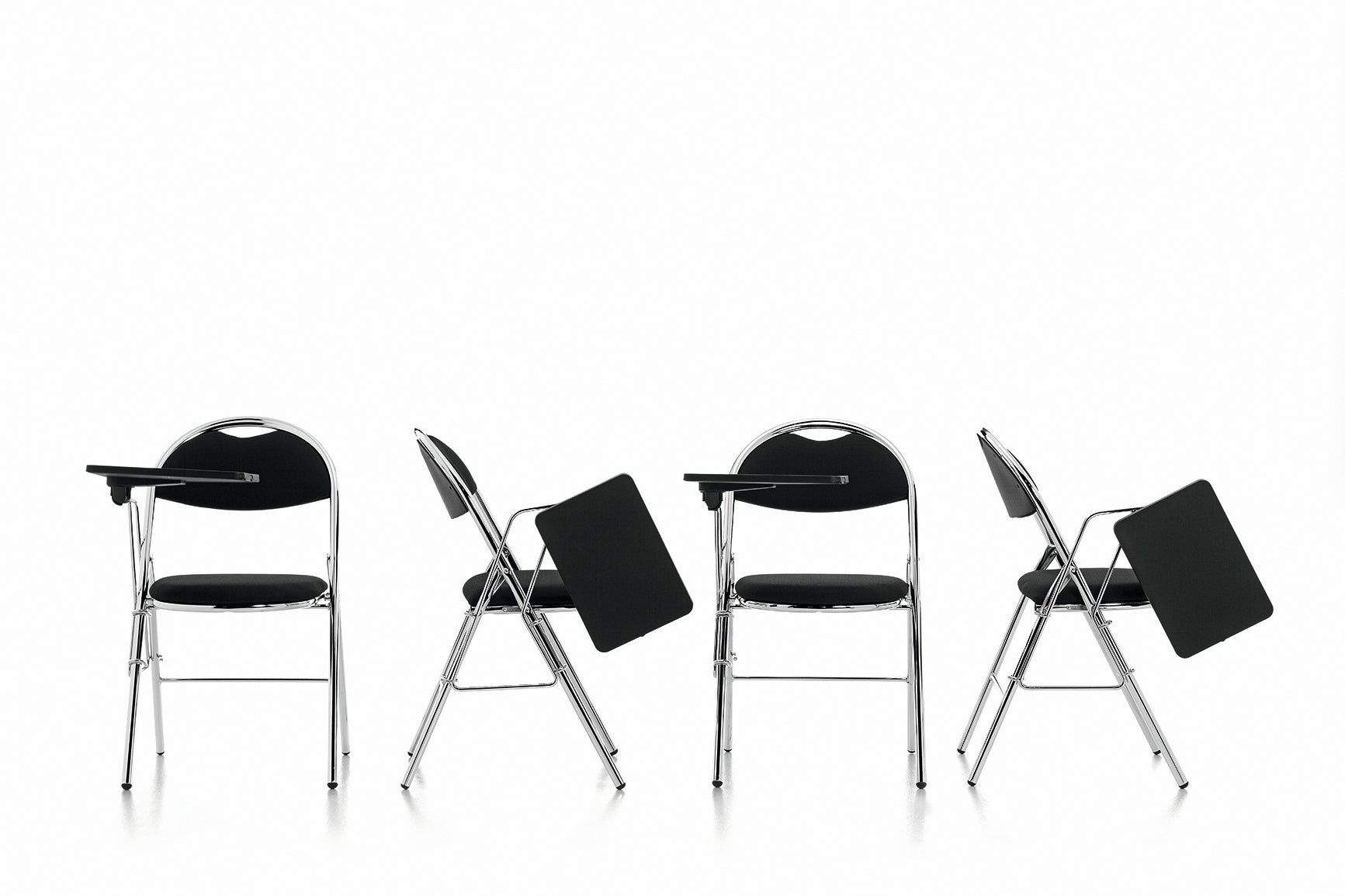 Milan Right Hand Foldaway Poly Writing Table