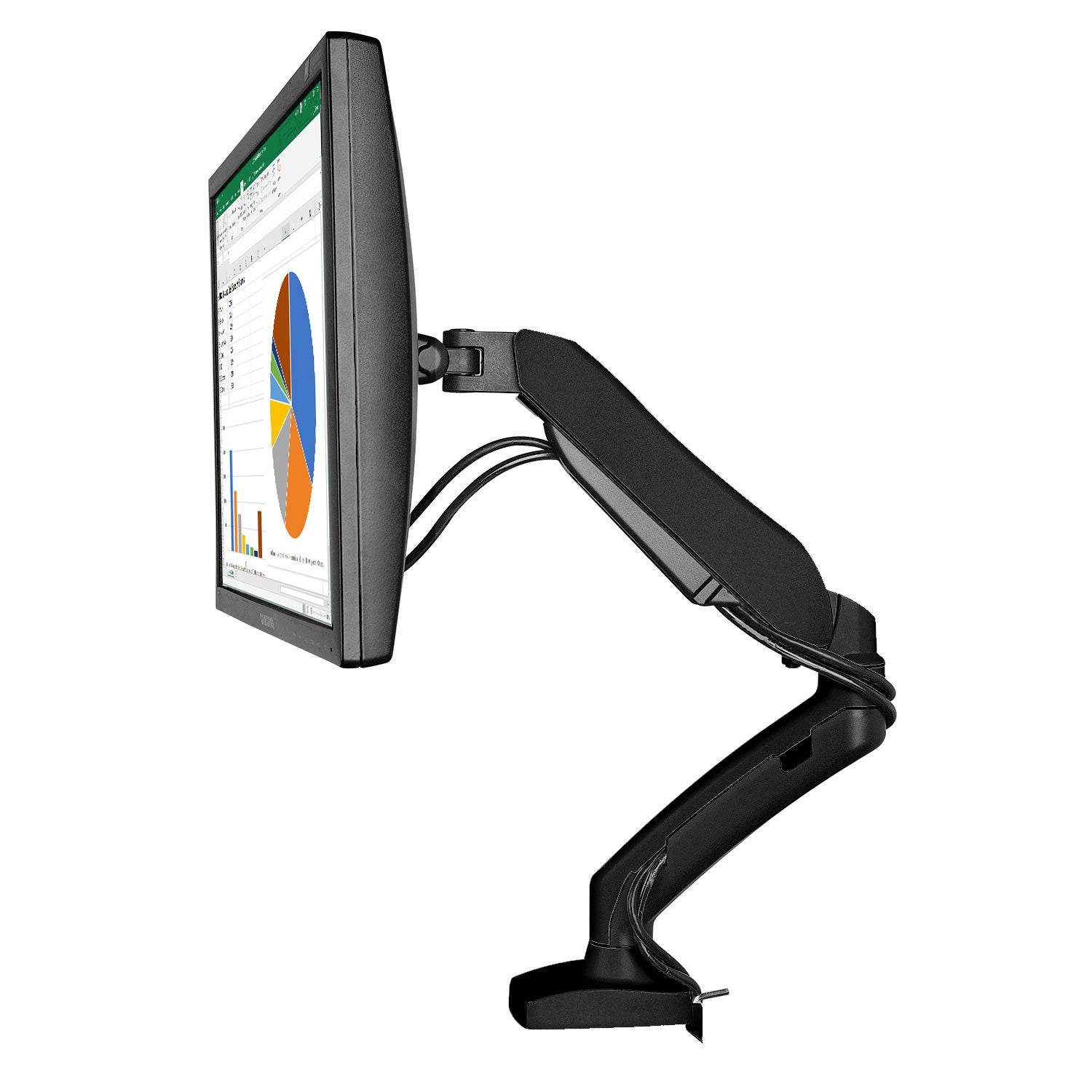 Quick Release Monitor Arms