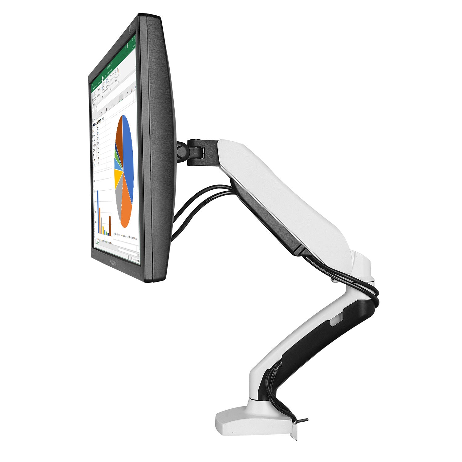 Quick Release Monitor Arms