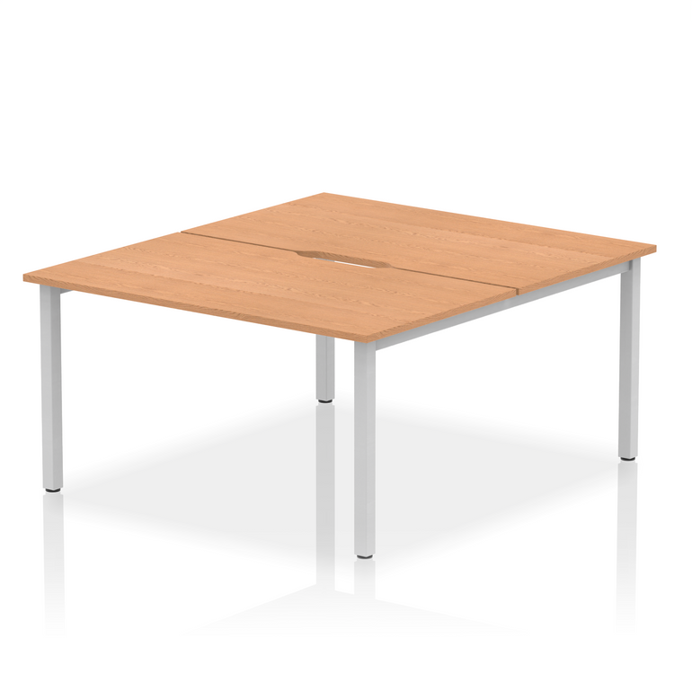 Evolve Plus B2B Bench Desk - 2 Person