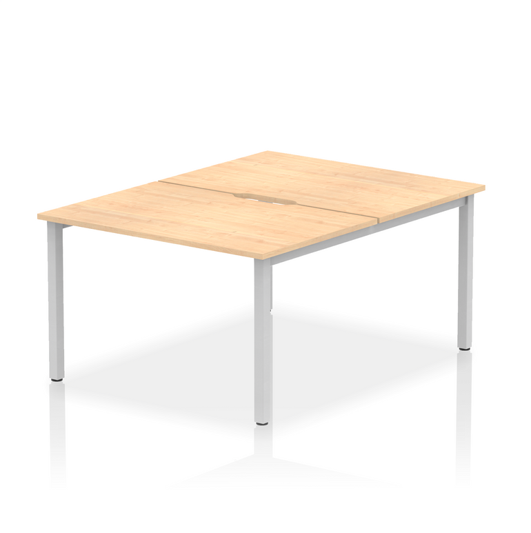 Evolve Plus B2B Bench Desk - 2 Person