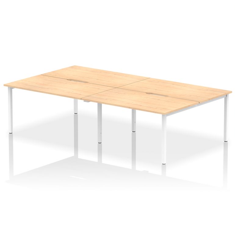 Evolve Plus B2B Bench Desk - 4 Person