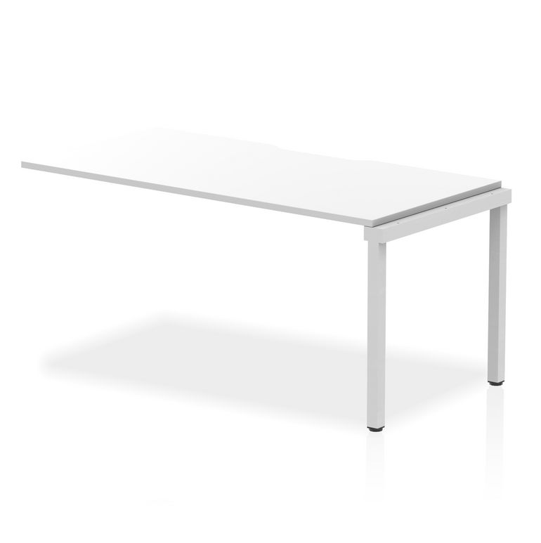 Evolve Plus Single Row Bench Desk Extension Kit