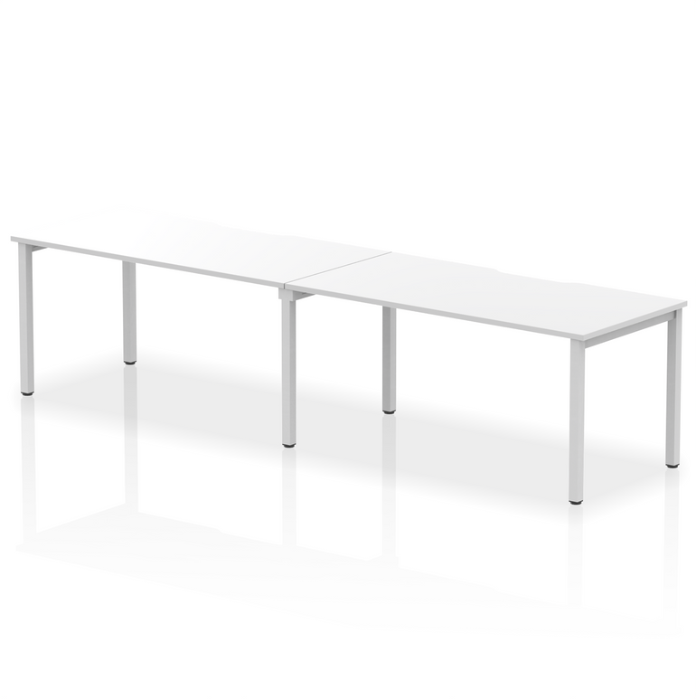 Evolve Plus Single Row Bench Desk - 2 Person