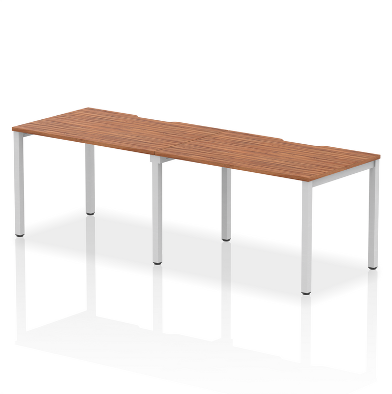 Evolve Plus Single Row Bench Desk - 2 Person