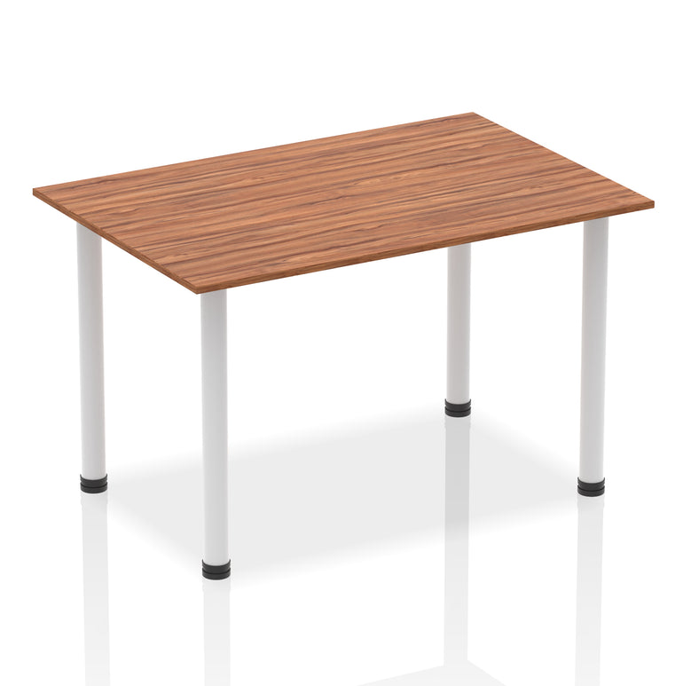 Impulse 1400mm Straight Table With Post Leg
