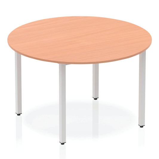 EE - Impulse Round Table With Box Frame Leg