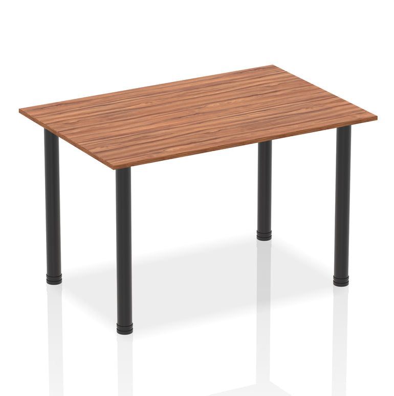 Impulse 1400mm Straight Table With Post Leg