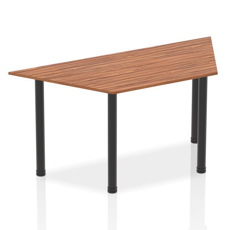 Impulse Trapezium Table With Post Leg