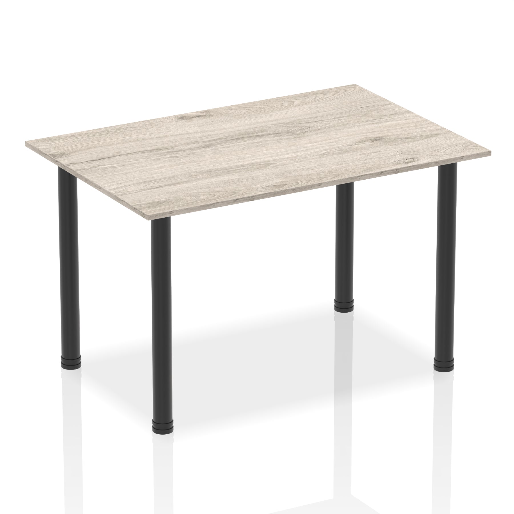 Straight Table Design Impulse 1400mm Straight Table With Post Leg – Dynamic Office Solutions