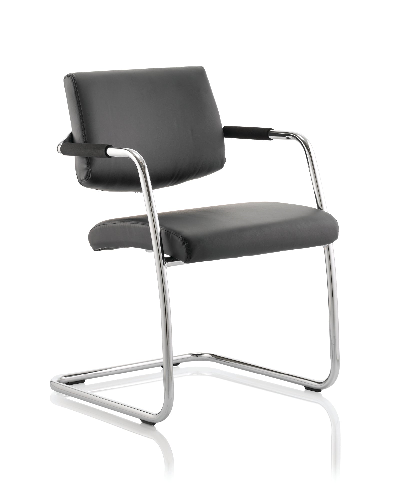 Havanna Medium Back Cantilever Visitor Chair with Arms