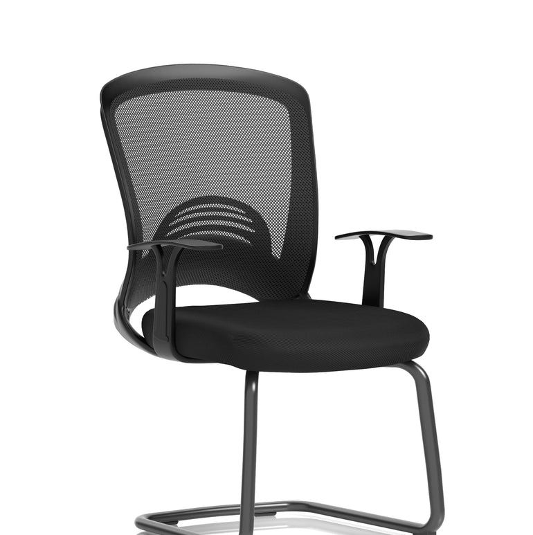 Astro Visitor Cantilever Leg Mesh Chair