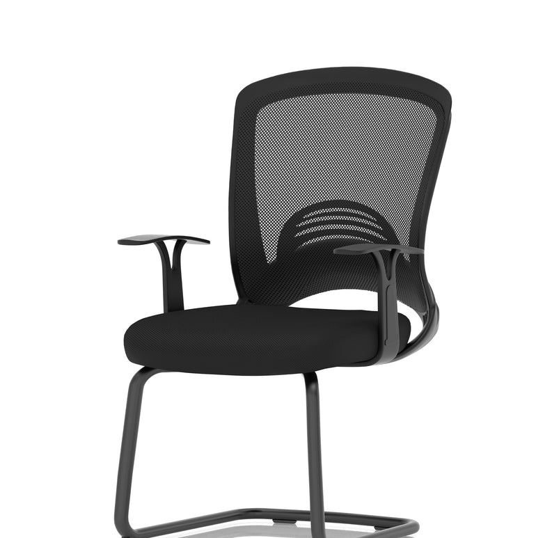 Astro Visitor Cantilever Leg Mesh Chair