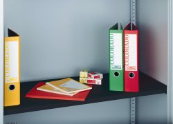 OE - Qube by Bisley Tambour Cupboard Shelf