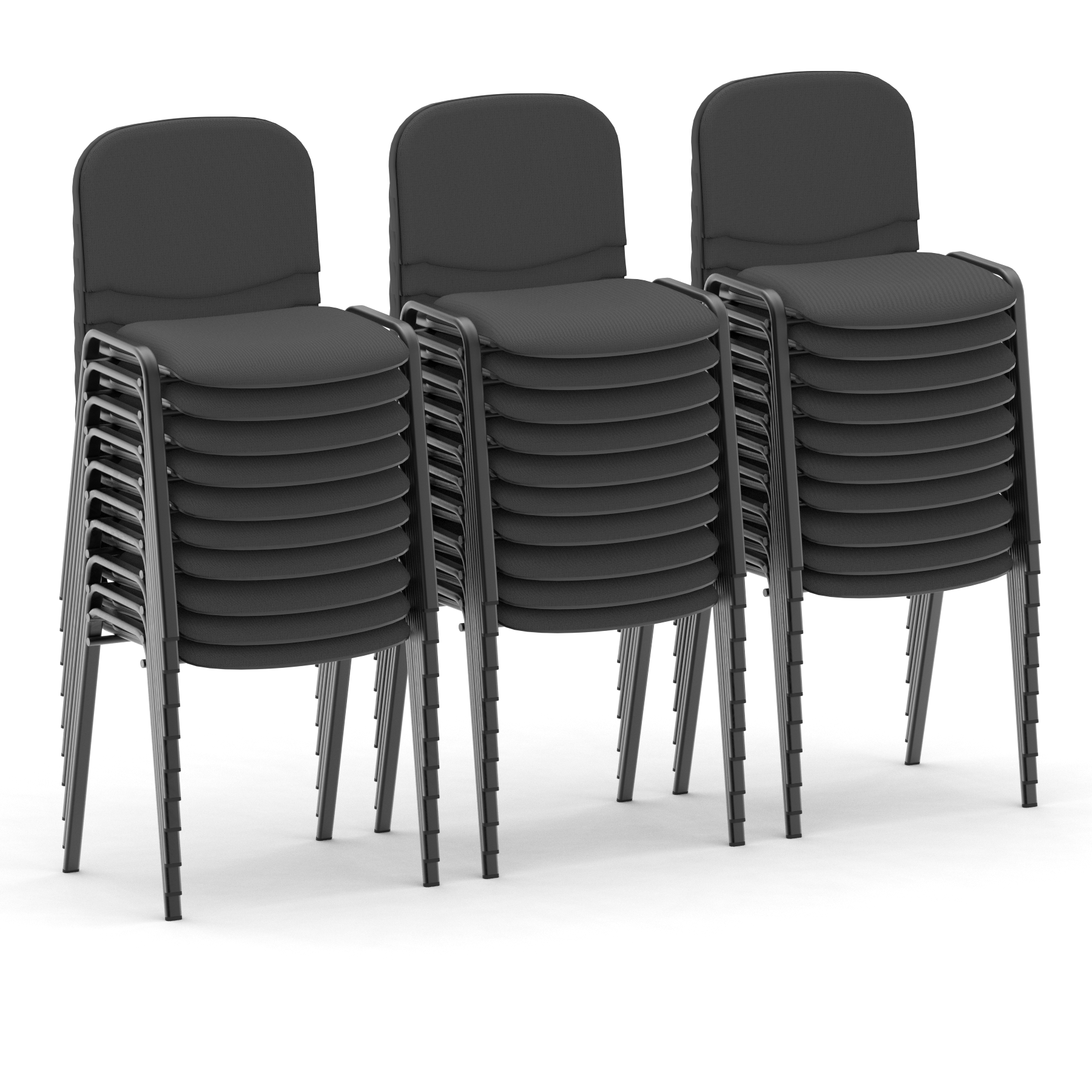 ISO Stacking Visitor/Conference Chair - Bundle of 30 – Dynamic Office ...