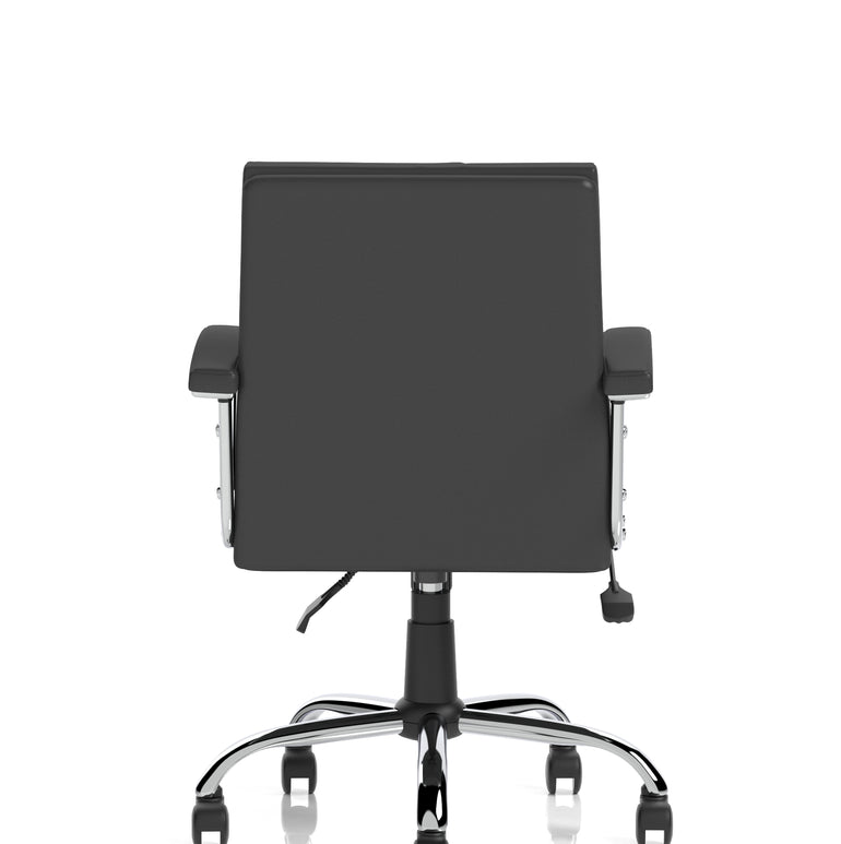 Desire Medium Back Leather Executive Office Chair with Arms