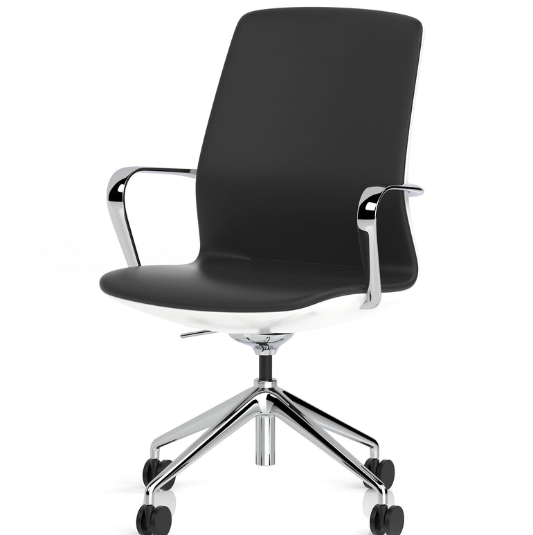 Mara Black PU Executive Office Chair