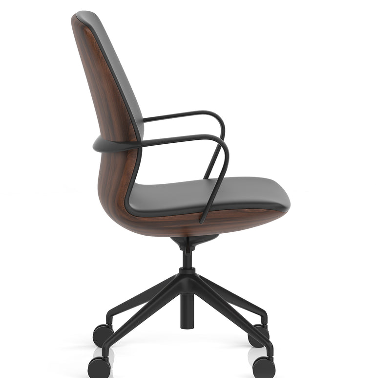 Mara Black PU Executive Office Chair
