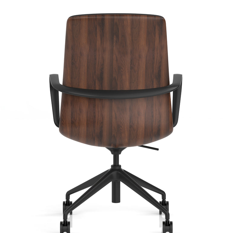 Mara Black PU Executive Office Chair