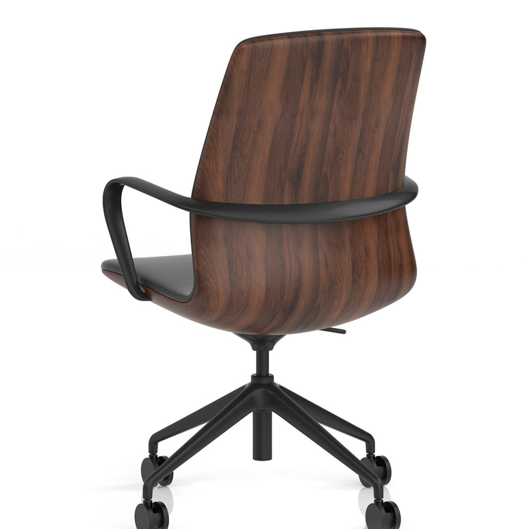 Mara Black PU Executive Office Chair