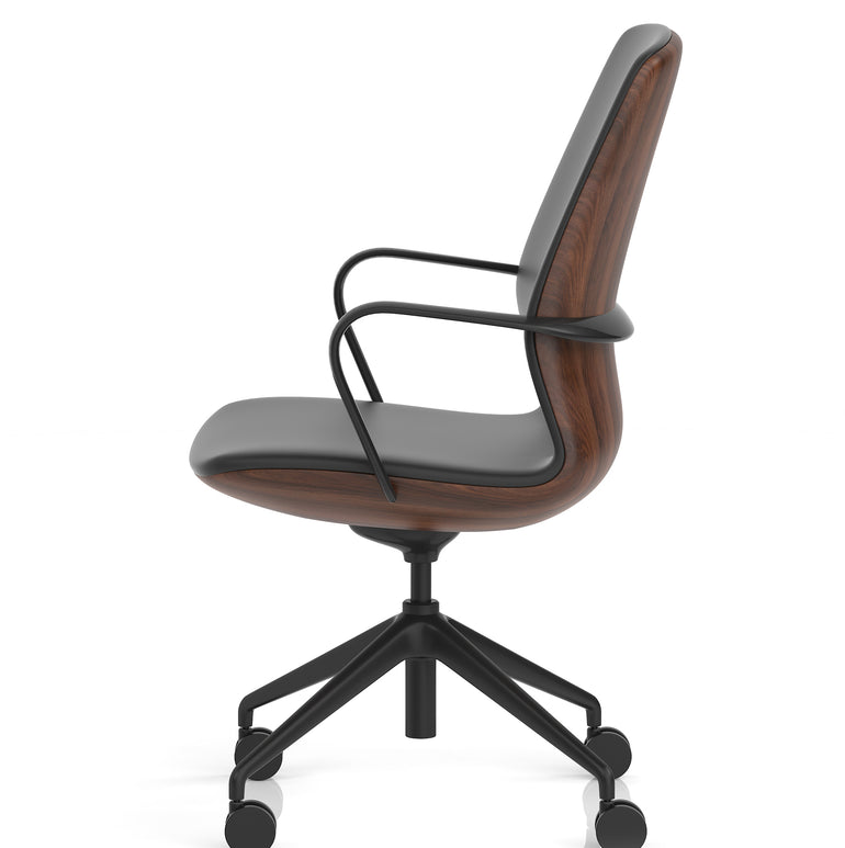 Mara Black PU Executive Office Chair