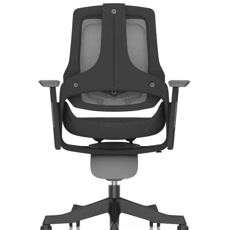 Zure High Back Black Shell Executive Office Chair with Arms