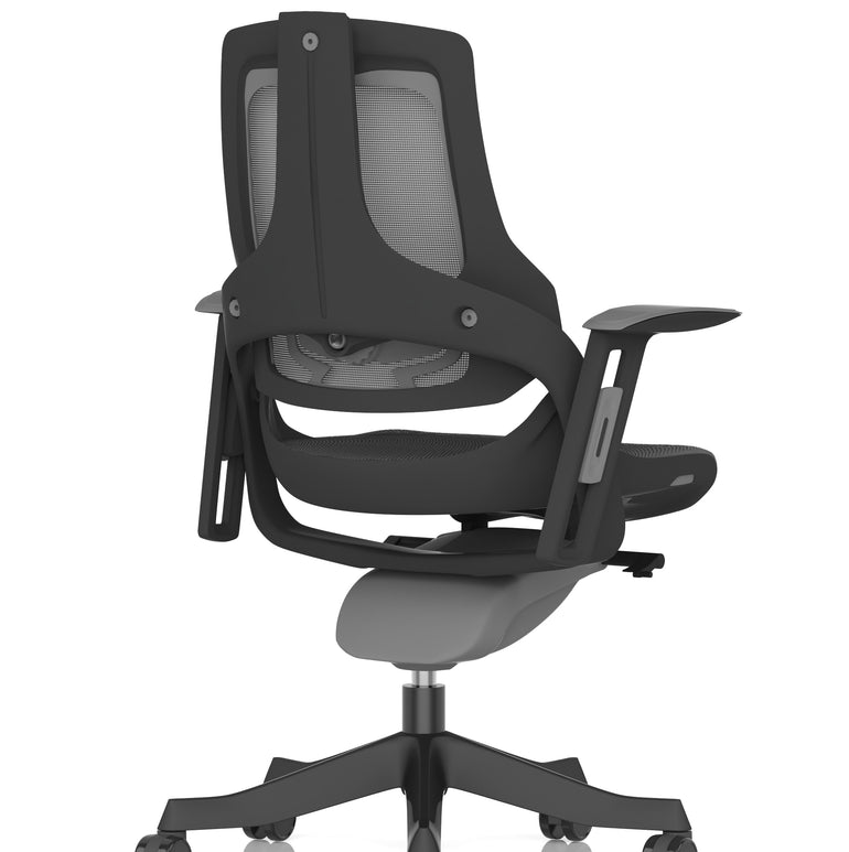 Zure High Back Black Shell Executive Office Chair with Arms