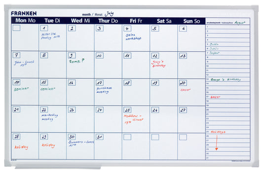 EE - Monthly Planner Day Grid, 90 x 60cm