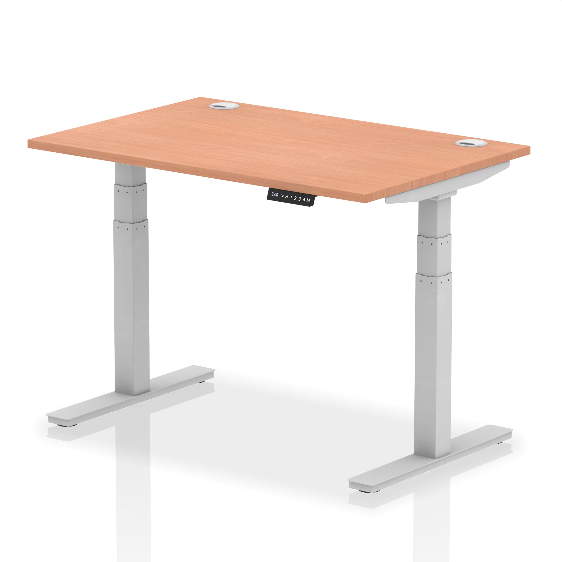 Air Height Adjustable Desk With Cable Ports