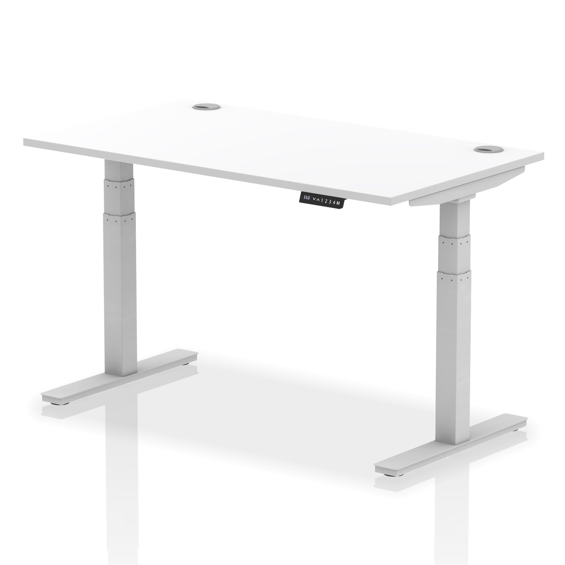 Air Height Adjustable Desk With Cable Ports