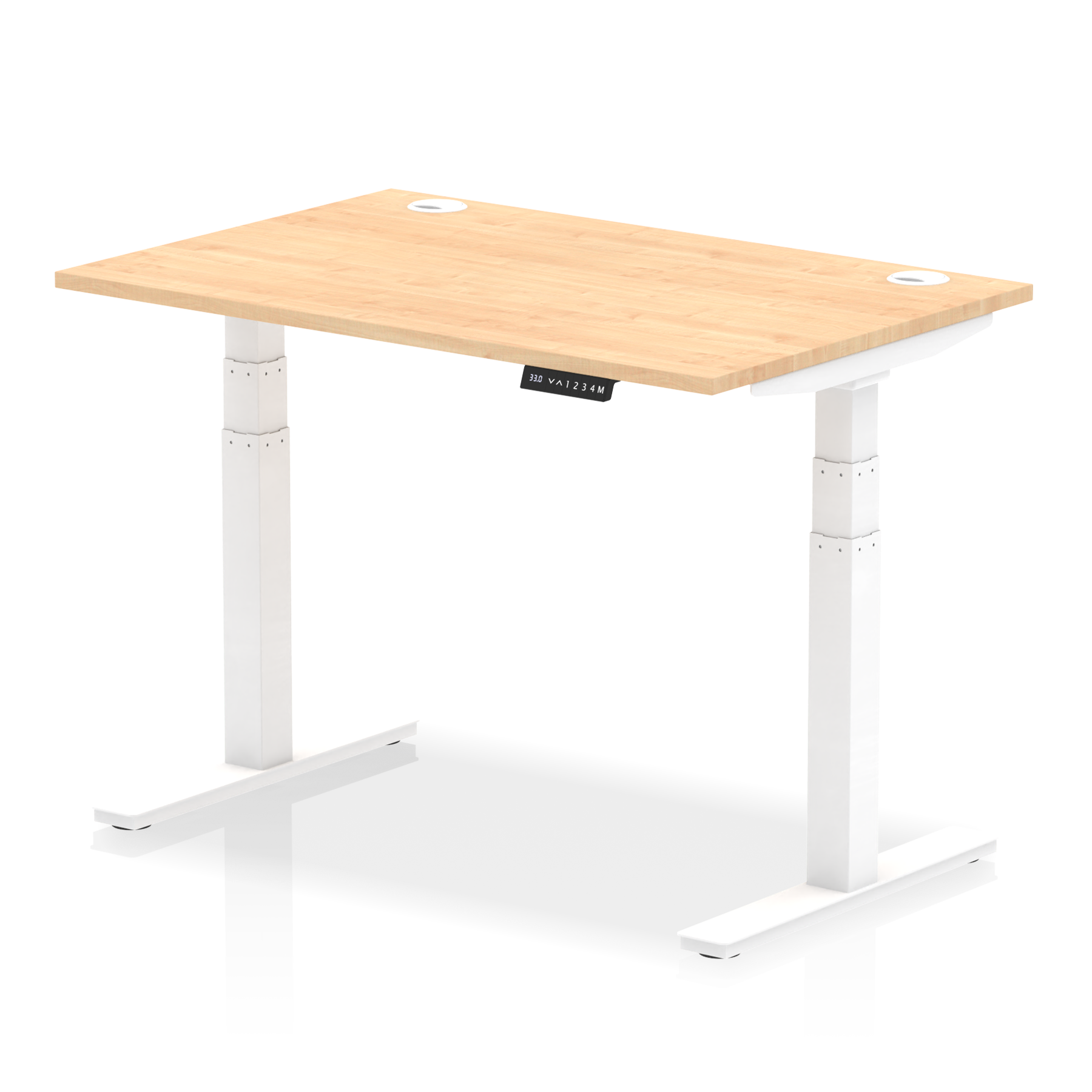 Air Height Adjustable Desk With Cable Ports