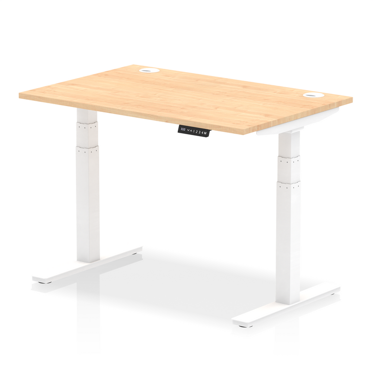 Air Height Adjustable Desk With Cable Ports