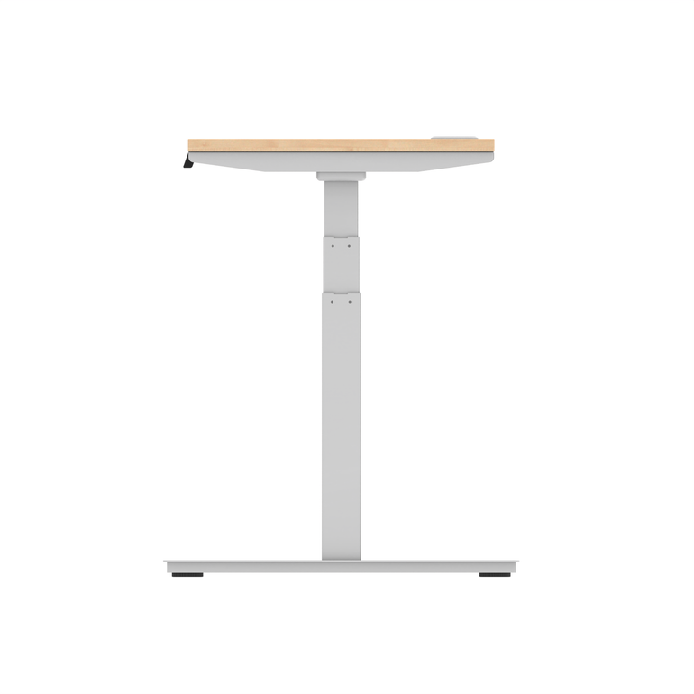 Air Height Adjustable Slimline Desk With Cable Ports