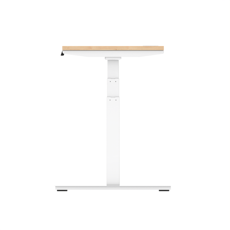 Air Height Adjustable Slimline Desk With Cable Ports