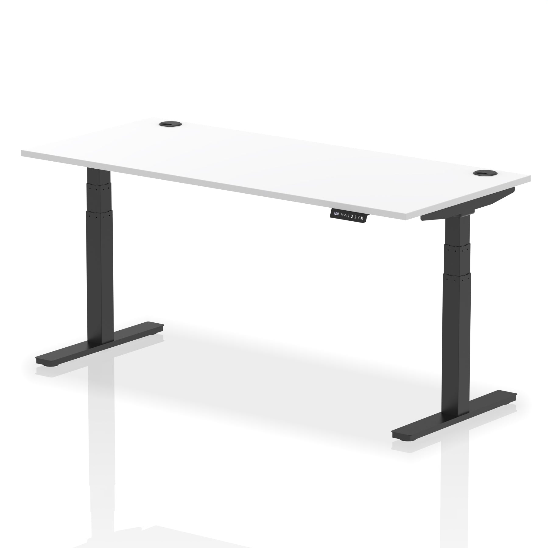 Air Height Adjustable Desk With Cable Ports