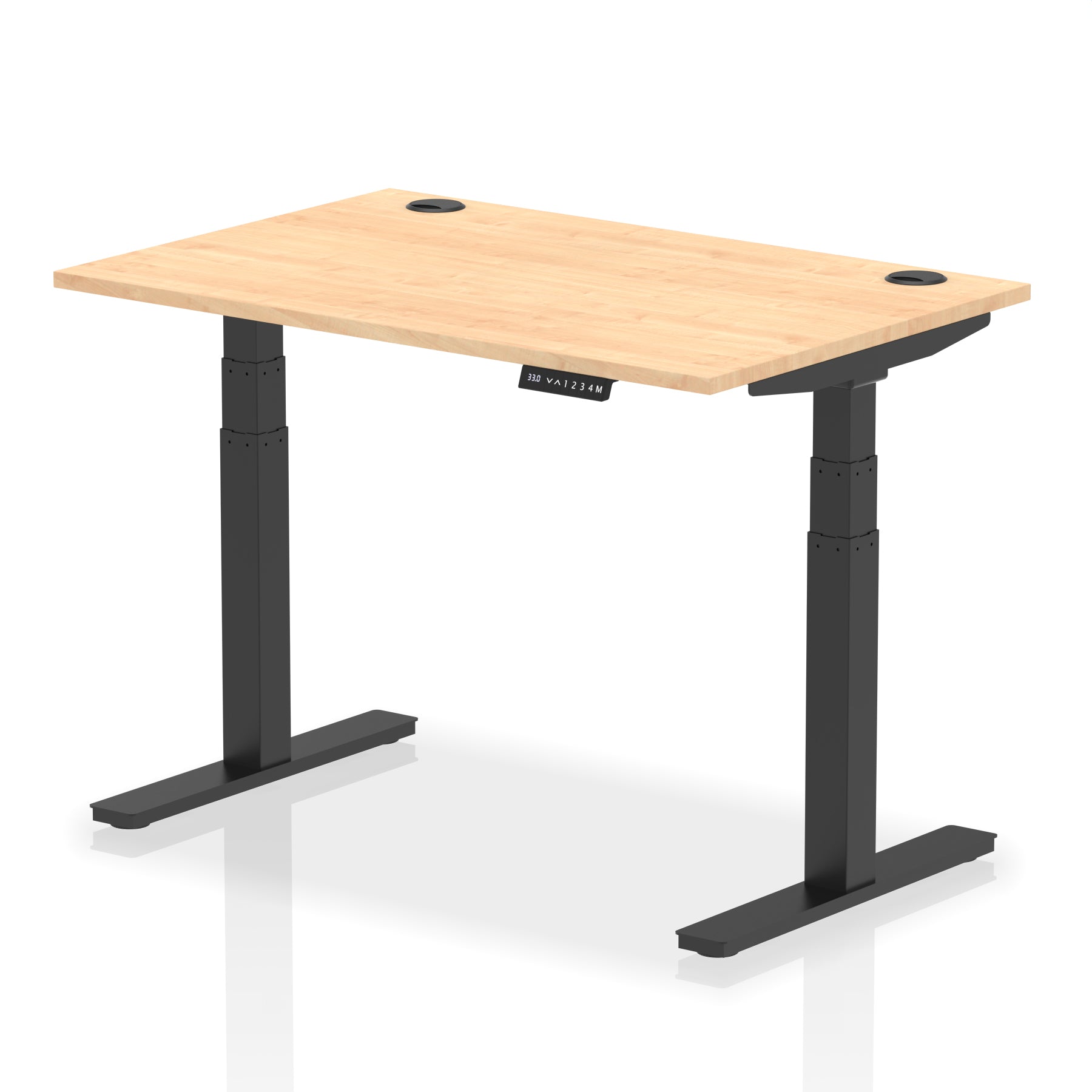 Air Height Adjustable Desk With Cable Ports