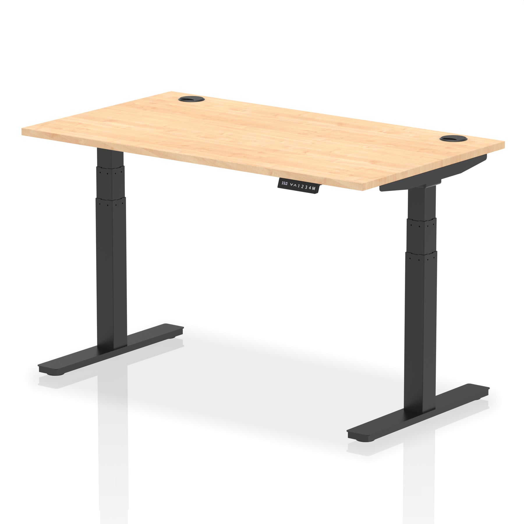 Air Height Adjustable Desk With Cable Ports