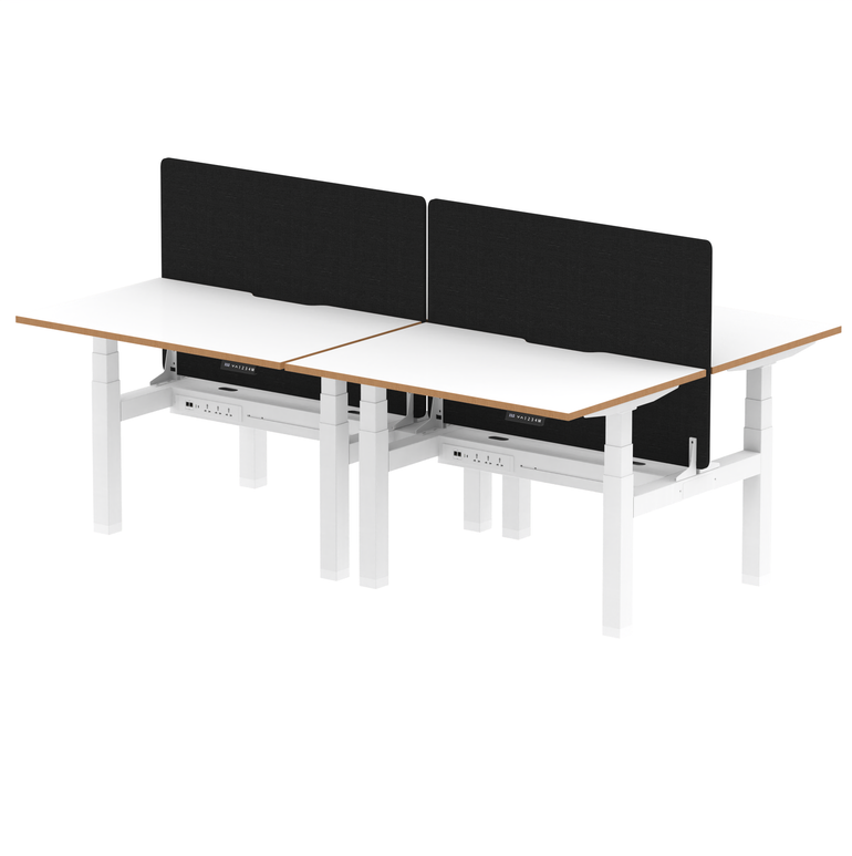 Oslo Air Back-to-Back Height Adjustable Bench Desk