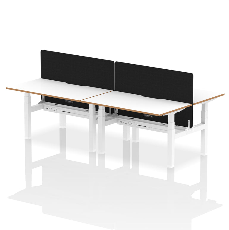 Oslo Air Back-to-Back Height Adjustable Bench Desk
