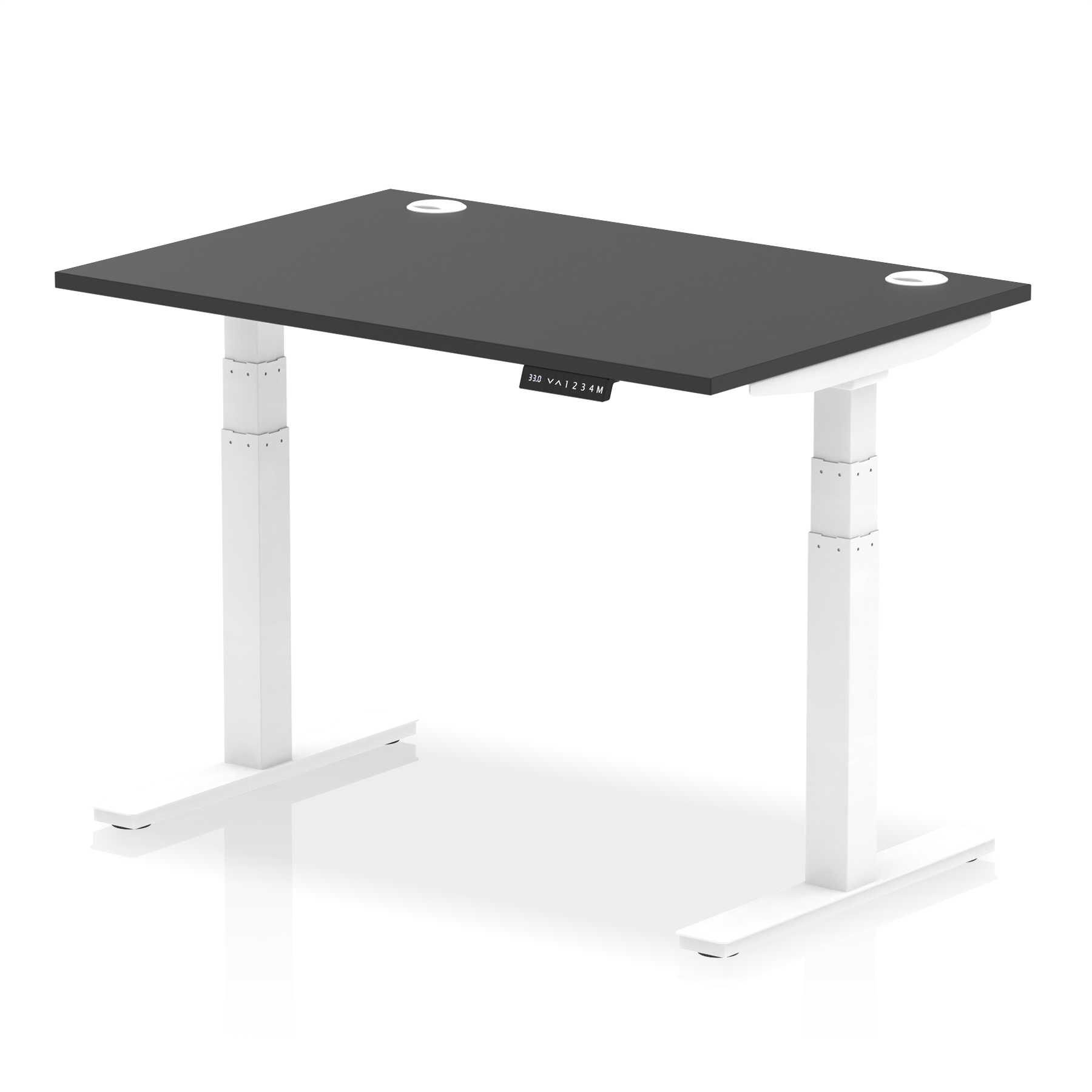 Air Height Adjustable Desk With Cable Ports